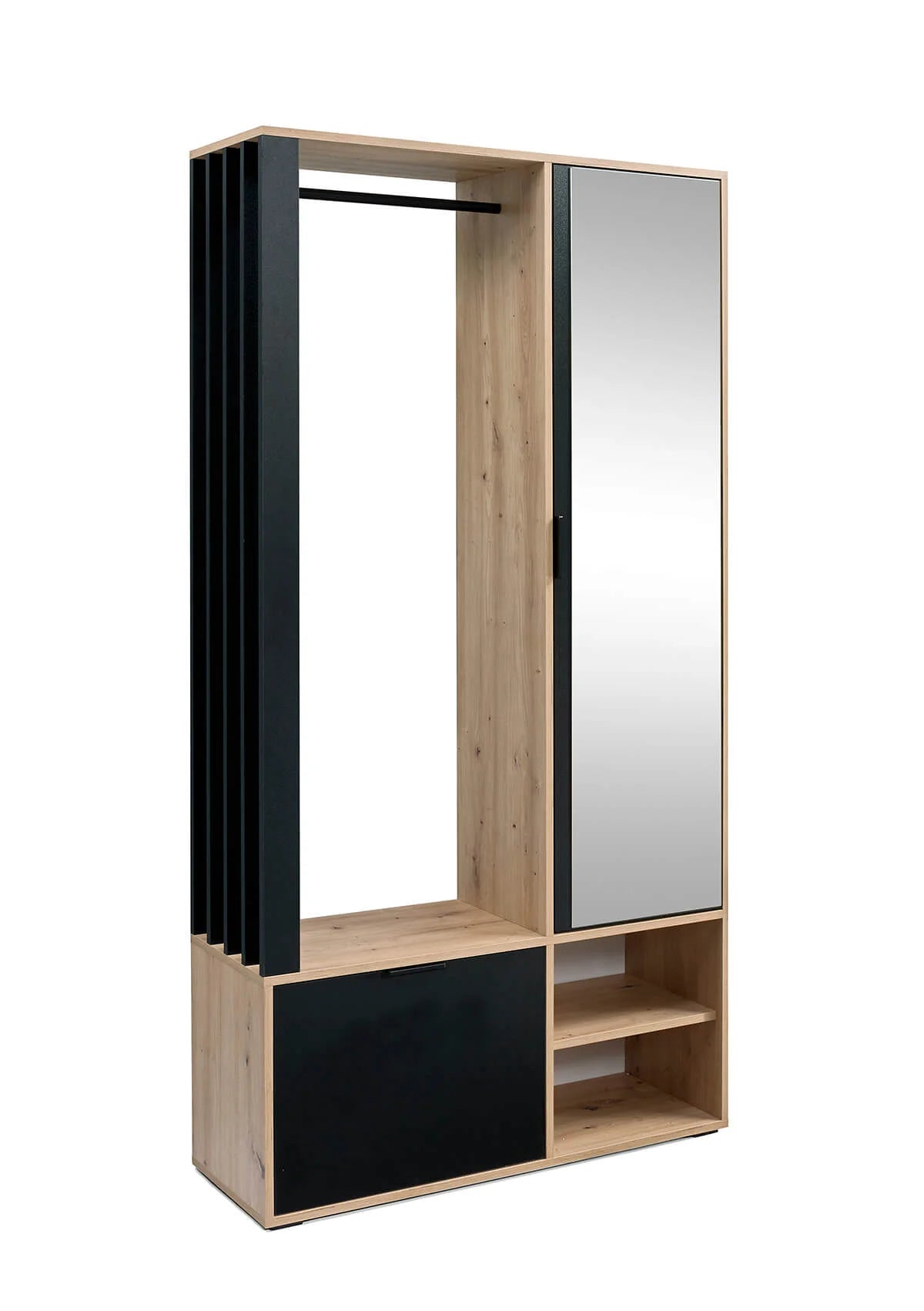 CLOSET WITH MILO MIRROR