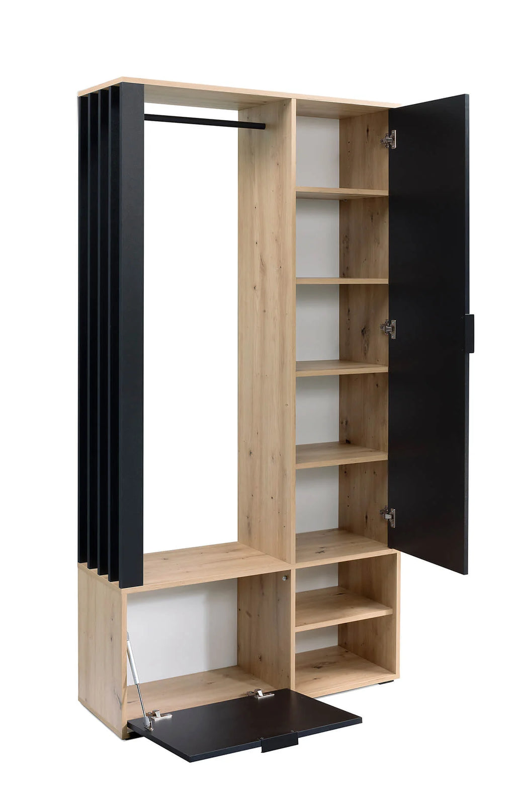 CLOSET WITH MILO MIRROR