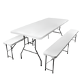 Foldable Garden Outdoor Table and Benches
