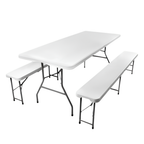 Foldable Garden Outdoor Table and Benches