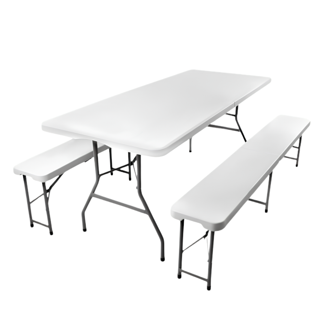 Foldable Garden Outdoor Table and Benches