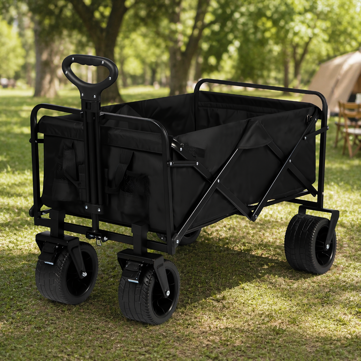 Heavy Duty Foldable Transportation Wagon
