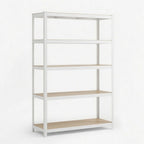 Heavy Duty White Galvanized Shelving with MDF Board