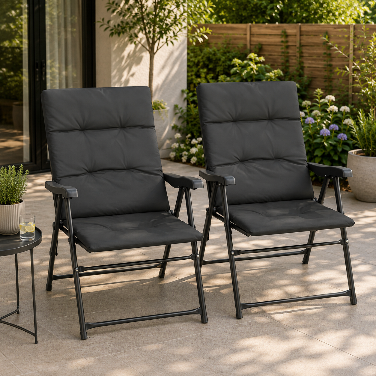 Camping Chairs Set x2