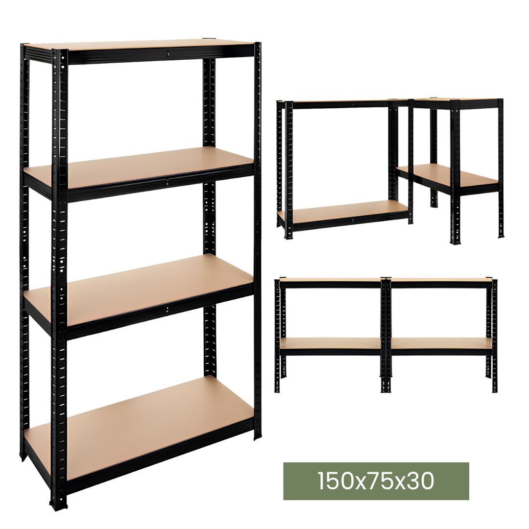 Galvanised Shelving (Black)