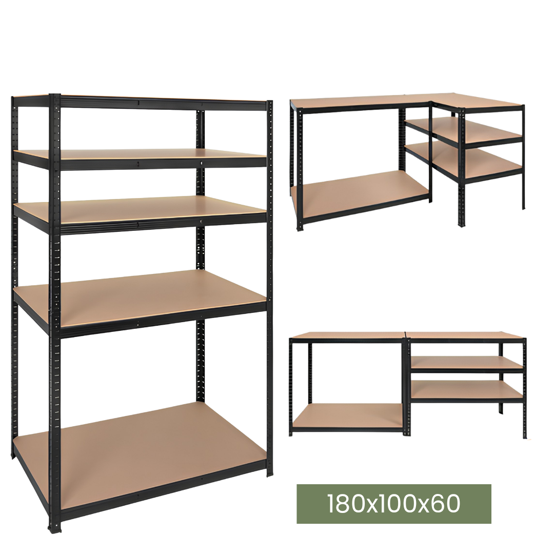 Galvanised Shelving (Black)