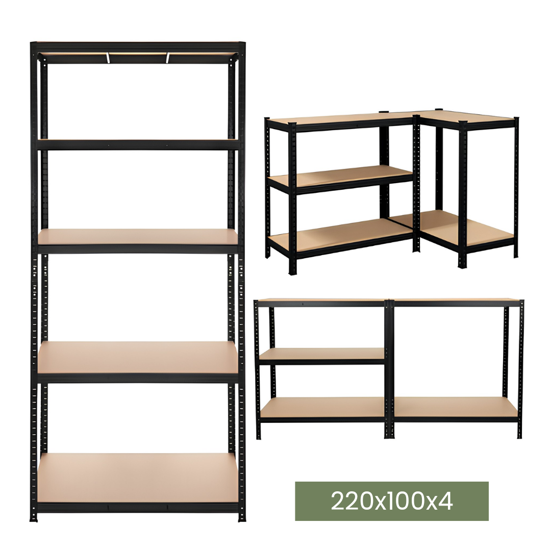 Galvanised Shelving (Black)