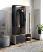 CLOSET WITH MILO MIRROR