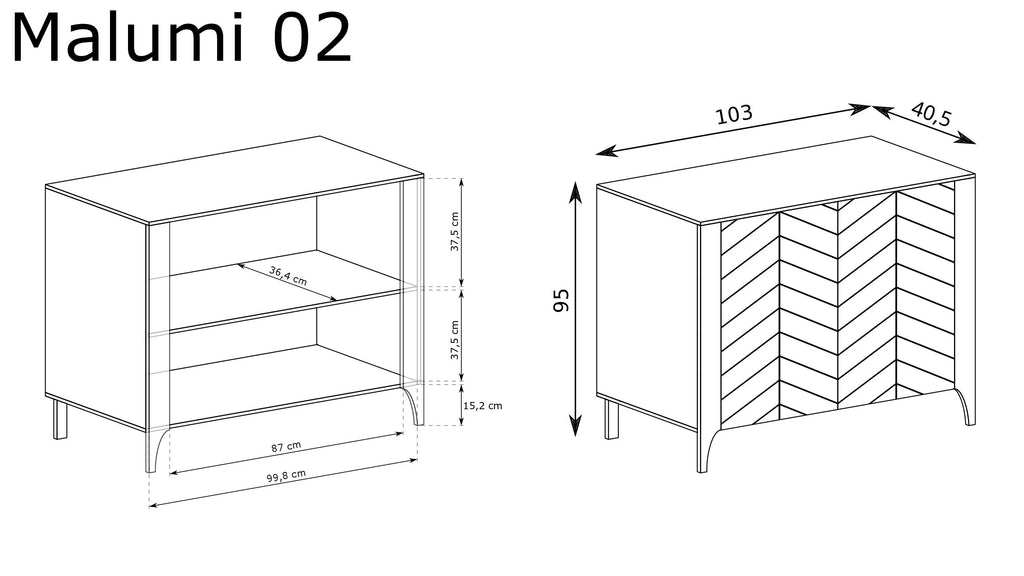 CHEST OF DRAWERS MM-2