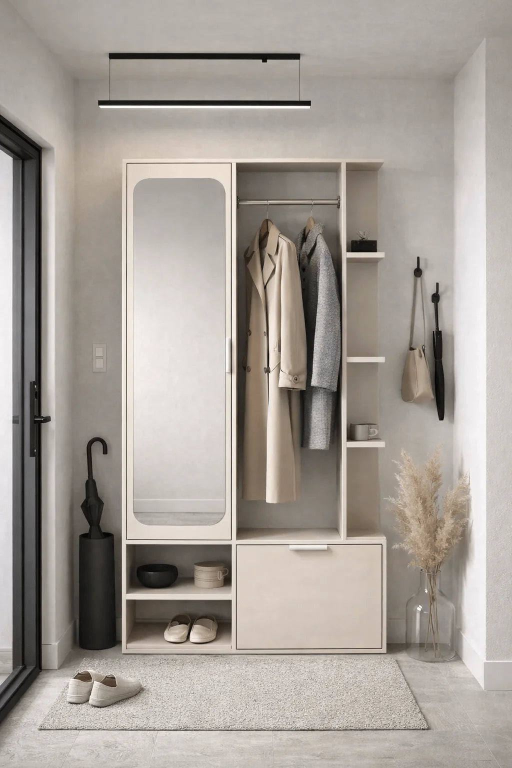NALA DRESSING ROOM WITH MIRROR