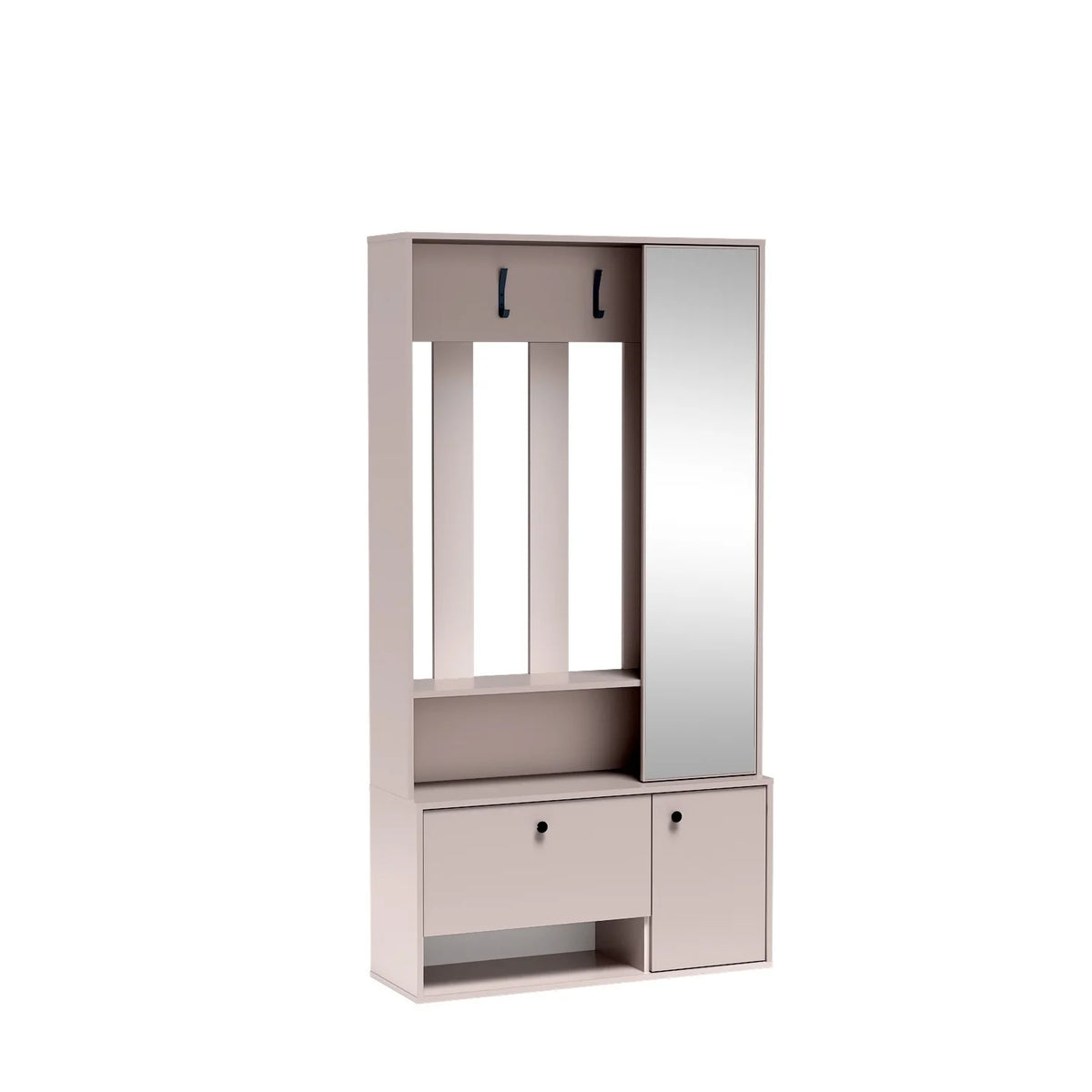 CLOSET WITH MILO MIRROR